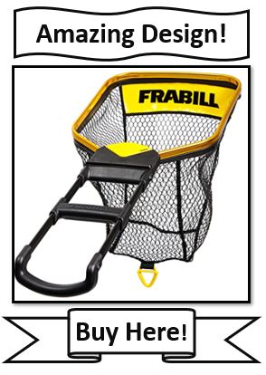 Frabill Trophy Haul Bearclaw fishing net - the best crappie landing nets