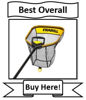 Frabill Trophy haul Fishing Net - best walleye fishing net